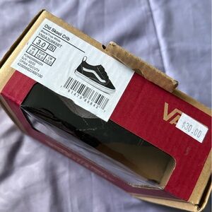 Vans Black and White Old Skool Sneakers